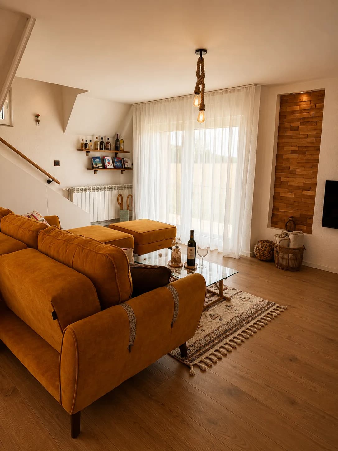 Wohnzimmer des Ferienhauses · Topli Kutak Golija